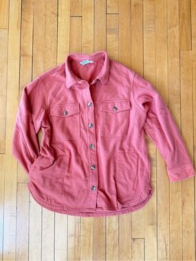 Women’s coral shacket